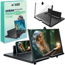 3D LUPA OBRAZOVKY MOBILNÉHO TELEFÓNU RUKOJEŤ OBRAZOVKY