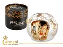 Malý guľový svietnik - G. Klimt The Kiss (CARMANI)