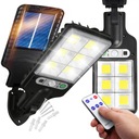 SOLÁRNE ULIČNÉ LAMPY SAJÁK SNÍMAČ POHYBU LED