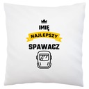 Najlepší zvárač Your Name White Pillow