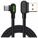 MCDODO 90° UHLOVÝ KÁBEL USB-C RÝCHLO NABÍJANIE OBOJSTRANNÉ USB TYP C LED 3M