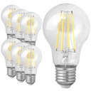 6X LED ŽIAROVKA E27 60A 12W 1500LM TEPL.BIELA