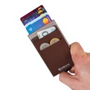 Puzdro na SLIM RFID kartu Koruma hliníková peňaženka