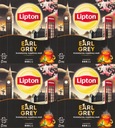 Čaj Earl Grey vo vrecúškach Lipton 92ks-1,5g x4