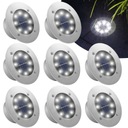 8x SOLÁRNE ZEMNÉ LED LAMP