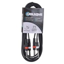 CABLE4ME 2 x mono jack 6,3 mm 2 x mono jack 6,3 3 m
