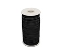Round Gumber, Gumosznurek v 8 mm pletených, čierne 5 MB
