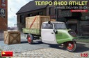Tempo A400 Athlet 3-kolesové nákladné auto 1:35 MiniArt 38032