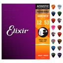 Struny na akustickú gitaru Elixir 12-53 | 16052