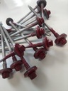 Skrutka pre sendvičový panel 125mm RAL3011