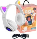 BEZDRÔTOVÉ SLÚCHADLÁ DO UŠÍ LED RGB CAT EARS