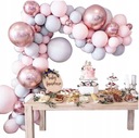 Balónová mašľa s mašľou XXL Confetti Balloons