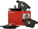 BREMBO Sada brzdových platničiek kotúčové brzdy