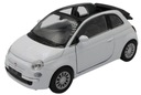 KOVOVÝ MODEL WELLY AUTO 2010 Fiat 500C 1:34