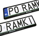 SKODA FABIA OCTAVIA KODIAQ SCALA KAMIQ RAPID rám ŠPZ