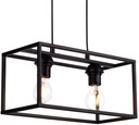 STROPNÉ SVIETIDLO, LOFT EDISON LED LUNTER