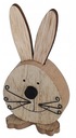 Drevená figúrka Zajac Veľkonočný zajačik 23 cm