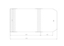 NASTAVITEĽNÝ KRYT 280X520MM (50 KS)
