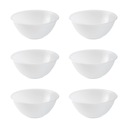 6 ks FIKADAGS Miska - biela 2,2 l
