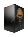 KG Cajon Large Skull Flamenco Multi String 8 + 8