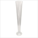 vysoká váza, kalich, sklenený kužeľ 60 cm