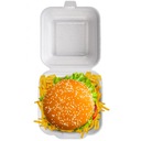 Malý biely polystyrénový box na hamburgery (150 ks)