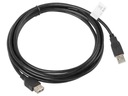 Lanberg kábel CA-USBE-10CC-0030-BK USB 2.0 Samec