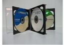 CD boxy x 5 štandardných čiernych, 5 kusov