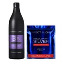 SCANDIC Set zosvetľovač vlasov 500g + Oxidant Oxydant 3% 1000ml
