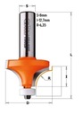 CMT ZAKRÚHOVACIA FRÉZA 8mm 938.254.11