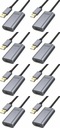 Unitek Y-272 USB predlžovací kábel 10m šedý x8
