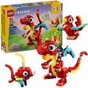 LEGO CREATOR BLOCKS 31145 ČERVENÝ DRAK FÉNIX A RYBA 3v1