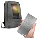 VEĽKÝ BATOH SO SOLARNÝM NABÍJANÍM NA LAPTOP PRE TIENÁŽERA + POWERBANK