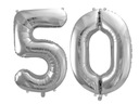 BALÓNY 50 FIFTY SILVER 34'' 2 ks