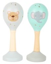 Detský nástroj Maracas Teddy Bear Elephant Set 3+