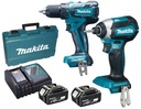 MAKITA DLX2172T príklepová vŕtačka 18V DDF459 DTD153