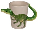 DINOSAUR hrnček s uchom v tvare chvosta DARČEK