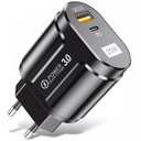 SIEŤOVÁ NABÍJAČKA USB TYP-C 20 W PD RÝCHLO NABÍJANIE 3