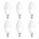 LED ŽIAROVKA SVIEČKOVÁ E14 6W 500lm NEUTRÁLNA 6ks.
