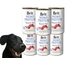 Brit MONO PROTEIN Jahňacie hnedá ryža Jahňacie mäso s ryžou 6x400g