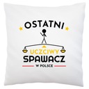 Posledný poctivý zvárač v Poľsku Biely vankúš