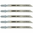 DeWalt xpc pílové listy, t-rúčka, 100/75/40, reverzný zub, 5 ks, DT2207