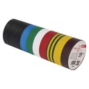 Emos PVC/PVC páska 19 mm x 20 m, mix farieb, 10 ks.