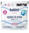 Bobini kapsule na pranie, 24 ks, HIPO, biele