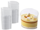 Plastový dezertný pohár 120 ml - 20 ks