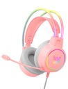 ONIKUMA X15 PRO káblové slúchadlá RGB On-Ear stereo USB Cat Ears RGB