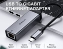 USB-C / RJ45 adaptér Kvalita REAL-EL SHOP W-WA