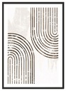 OBRAZOVÝ PLAGÁT bez rámu 50x70 cm Boho P2194 veľ