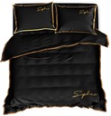 Obliečky s výšivkou 200X220 SOFT Black 2605