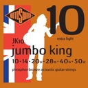 Struny pre akustickú gitaru ROTOSOUND JK10 10-50